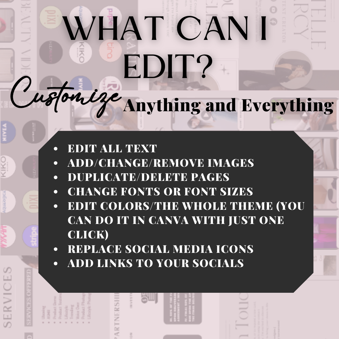 UGC Portfolio Website Template βDark Aesthetic - Image 6
