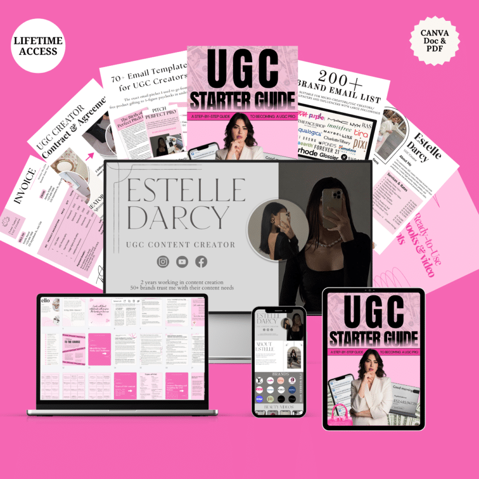 The Ultimate Beginner to Pro UGC Creator Kit